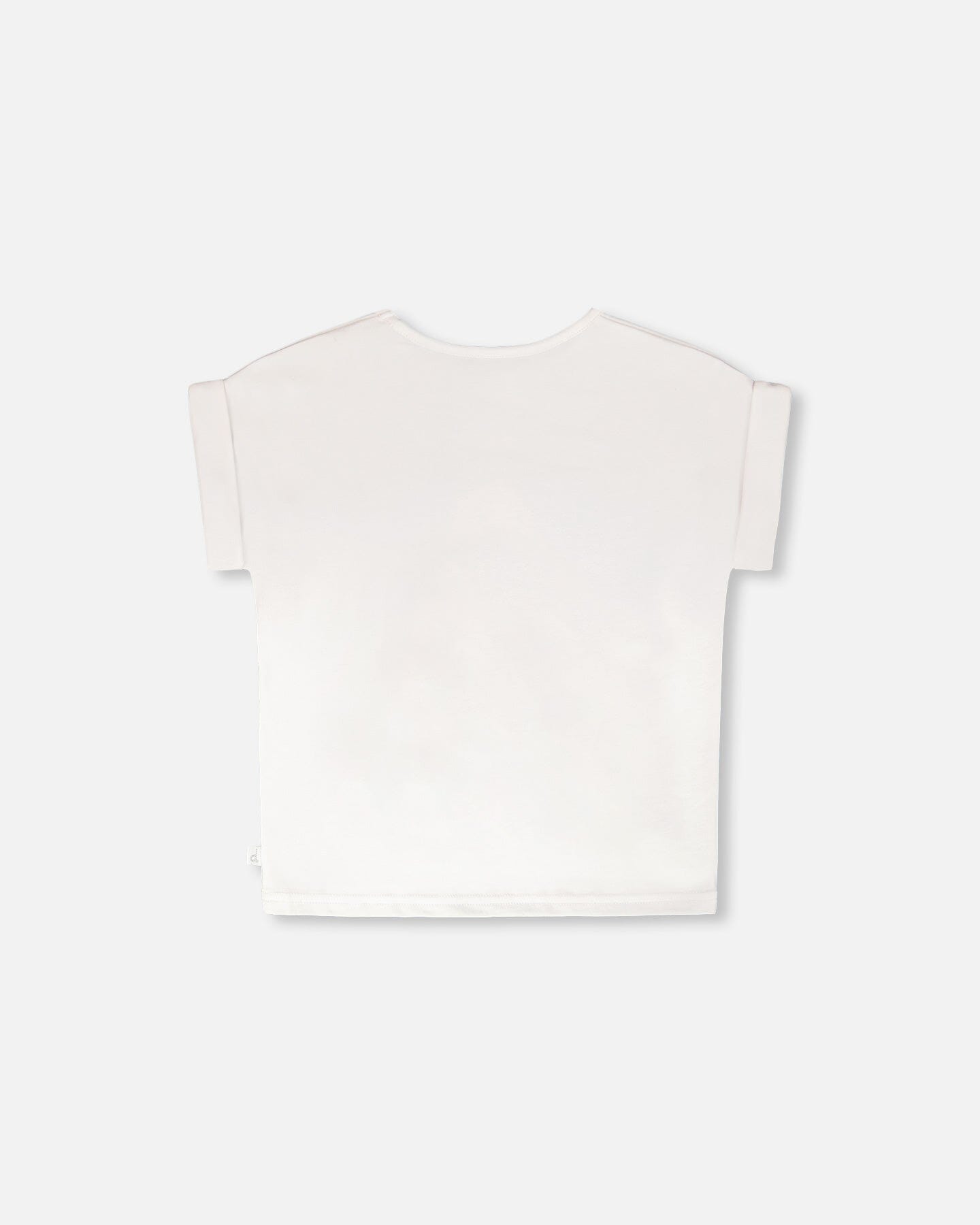 Organic Cotton Jersey T-Shirt White-2
