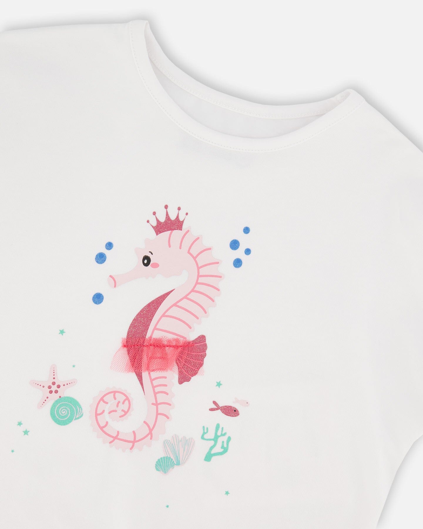 Organic Cotton Jersey T-Shirt White-3