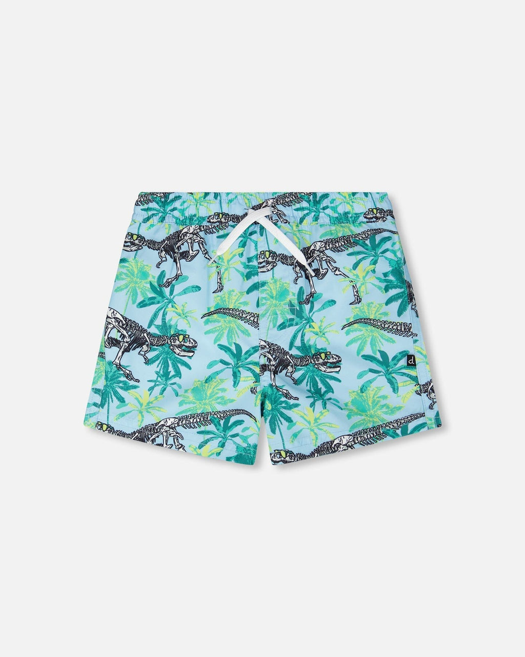 Boardshorts Blue Skeleton Print