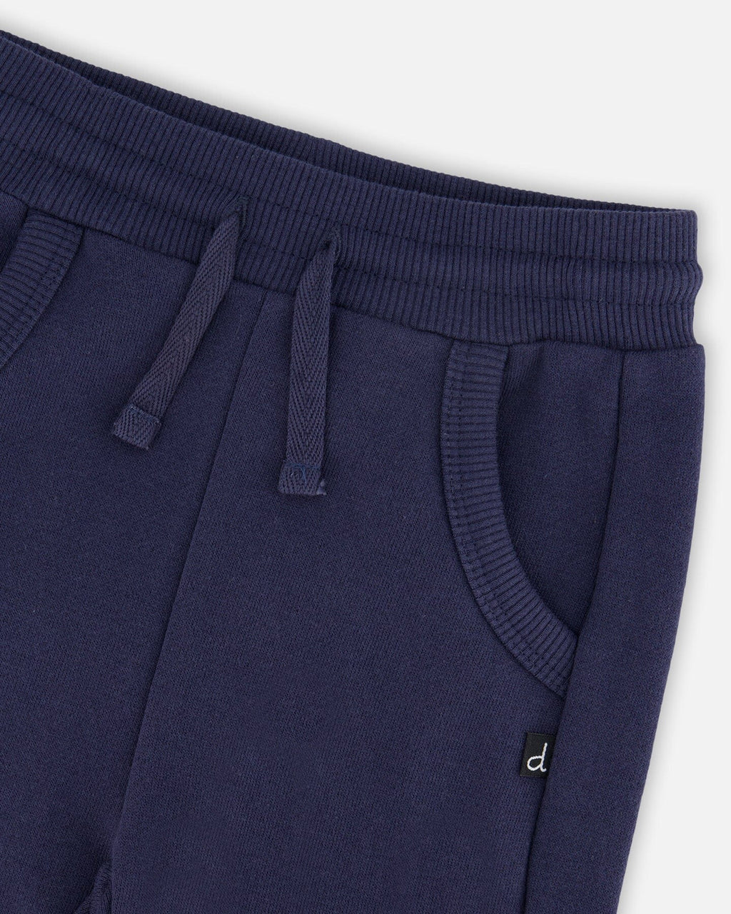 French Terry Pants Blue