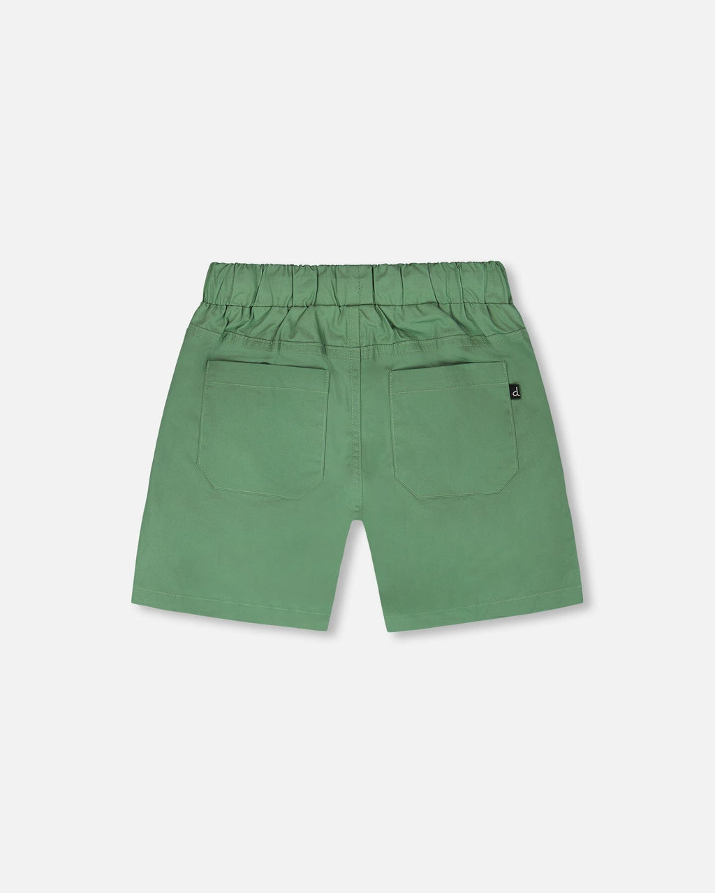 Parachute Shorts With Patch Pockets Green