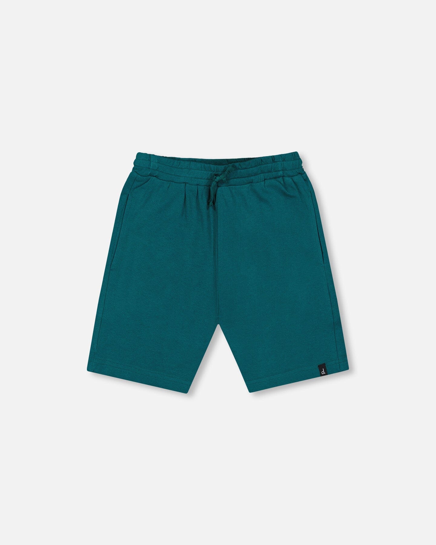 Organic Cotton Jersey Shorts Dark Turquoise