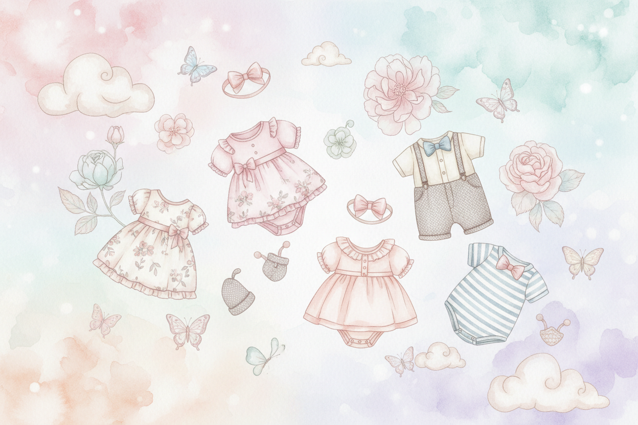 Whimsical Girl & Boy Clothing Hero